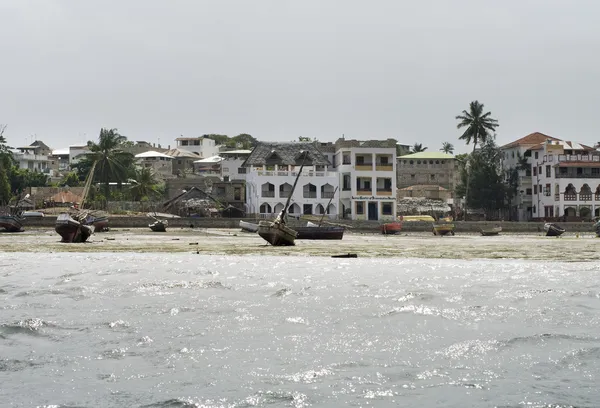 Lamu Town en la isla de Lamu en Kenia . — Foto de Stock