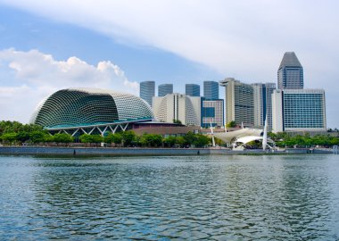 Esplanade tiyatro Singapur.
