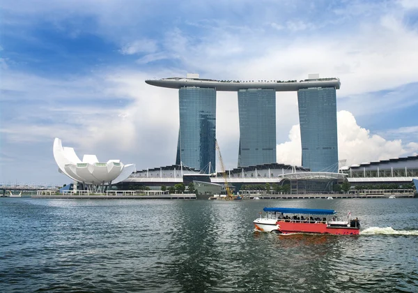 Marina bay sands złożonych — Zdjęcie stockowe