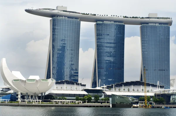 Marina Bay Sands resort — Stok fotoğraf