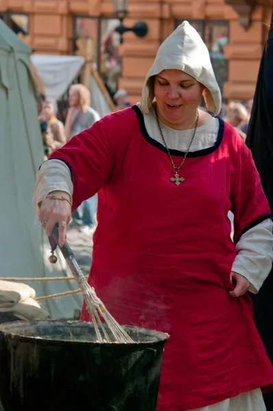 Der mittelalterliche Markt von Turku — Stockfoto