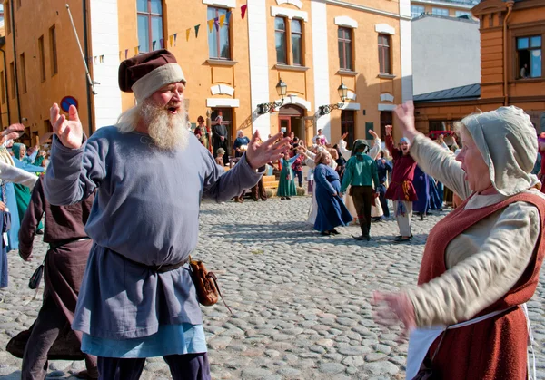 Der mittelalterliche markt in turku — Stockfoto