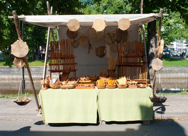 O mercado medieval de Turku — Fotografia de Stock