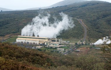 olkaria II jeotermal elektrik santrali Kenya