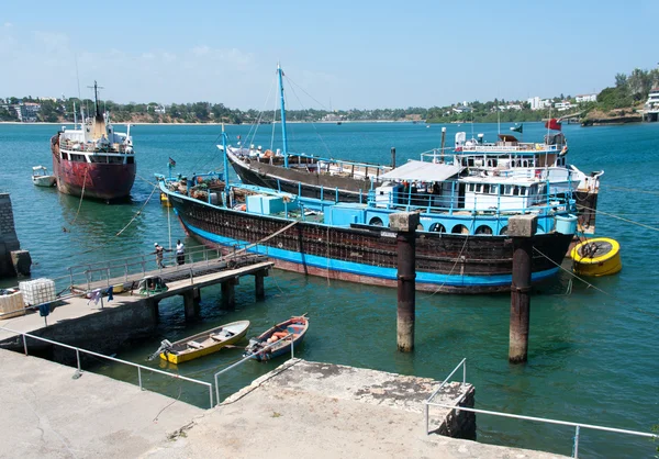 Stary port w mombasa — Zdjęcie stockowe
