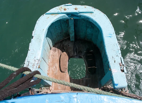 Servizi igienici sulla vecchia nave — Foto Stock