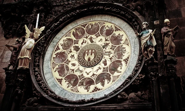 Prag 'daki Astronomik Saat — Stok fotoğraf