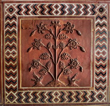 Agra, uttar pradesh, Hindistan Taj mahal dekor