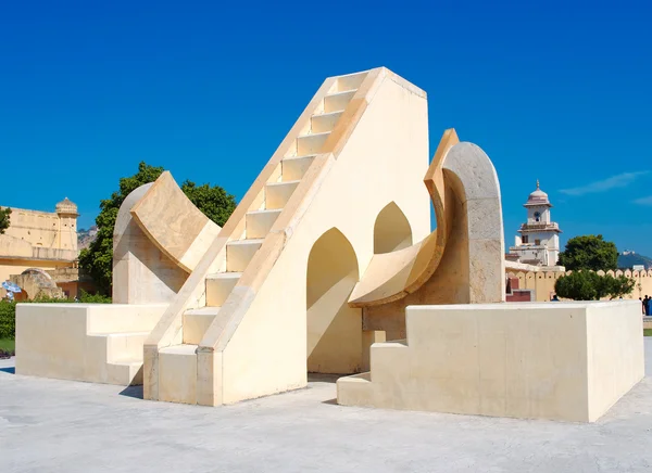 Jantar Mantar astronomical observatory in Japiur, India — Stock Photo, Image