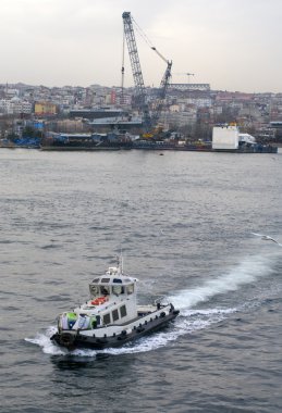 İstanbul manzarası, hindi.