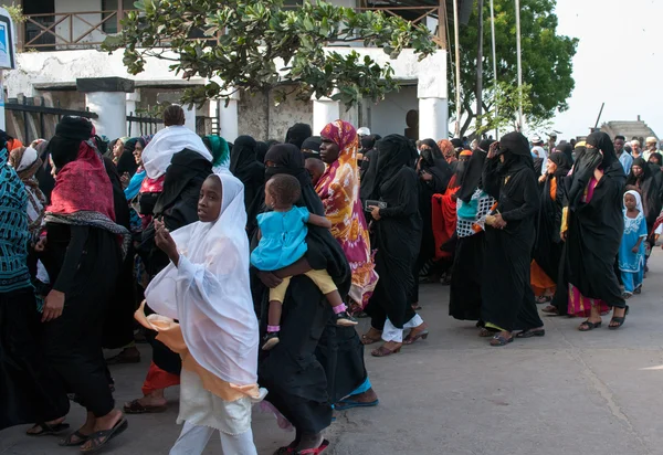 Elezioni presidenziali a Lamu, Kenya — Foto Stock