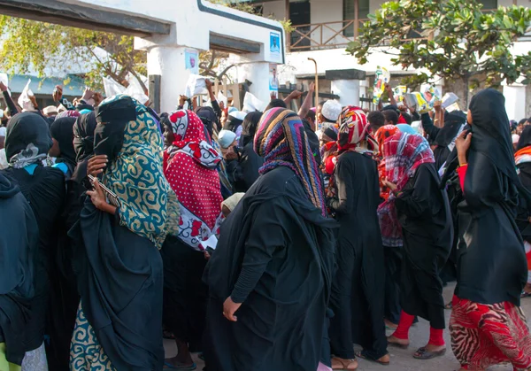 Gouverneurswahlen in Lamu, Kenia — Stockfoto