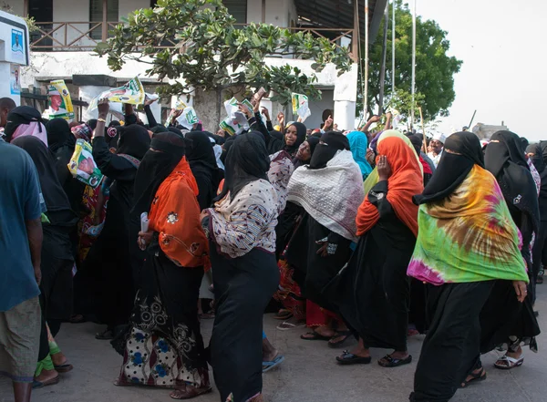 Elezioni presidenziali a Lamu, Kenya — Foto Stock