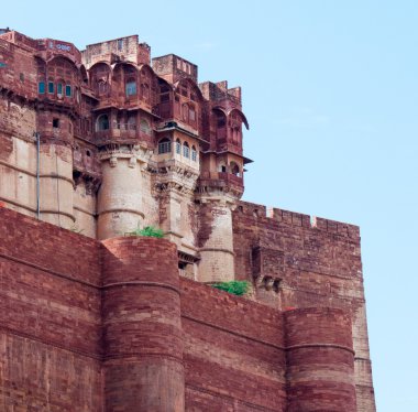 Jodhpur, Hindistan 'daki Mehrangarh Kalesi