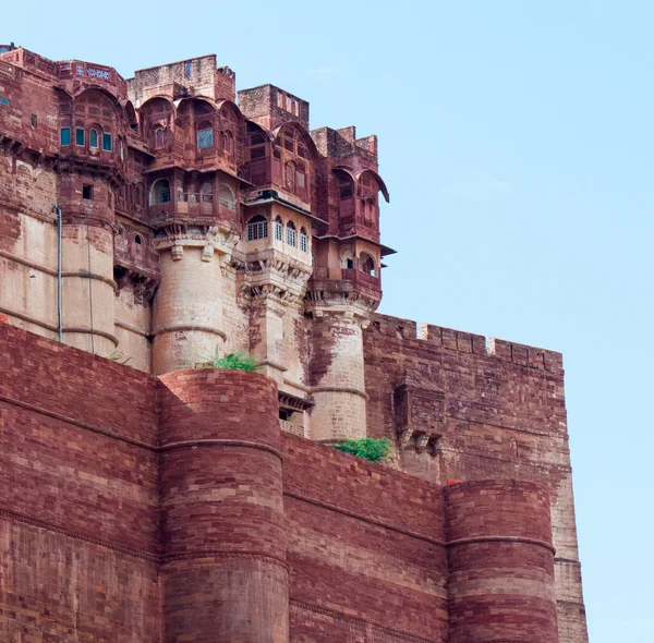 Οχυρό Mehrangarh στο Jodhpur, Ινδία — Φωτογραφία Αρχείου