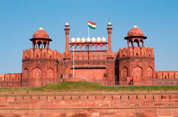 Red fort Delhi, Hindistan — Stok fotoğraf