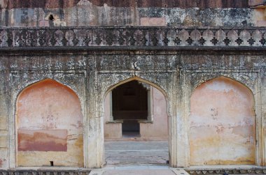 Amber fort yakınındaki şehir jaipur, Hindistan