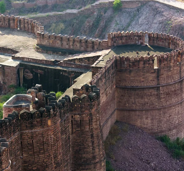 Mehrangarh Fort i Jodhpur, Rajasthan, Indien — Stockfoto