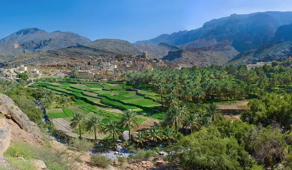A aldeia Bilad Sayt, Omã — Fotografia de Stock