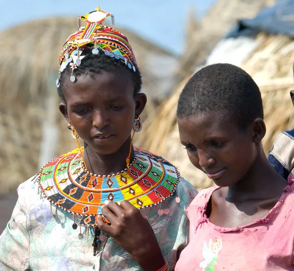 Afrikalı kadın — Stok fotoğraf