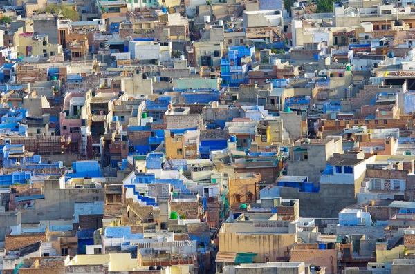 Weergave van jodhpur (blauwe stad). India — Stockfoto