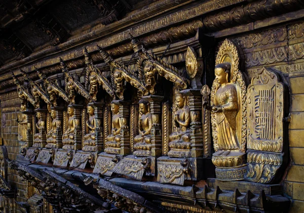 Goldener Tempel in Patan, Nepal — Stockfoto