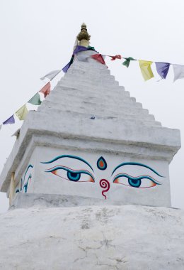 Budist stupa khunde, everest bölgesi içinde