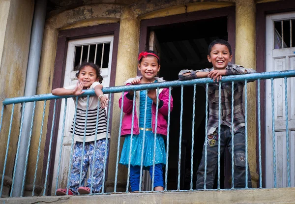 Νεπάλ παιδιά — Φωτογραφία Αρχείου