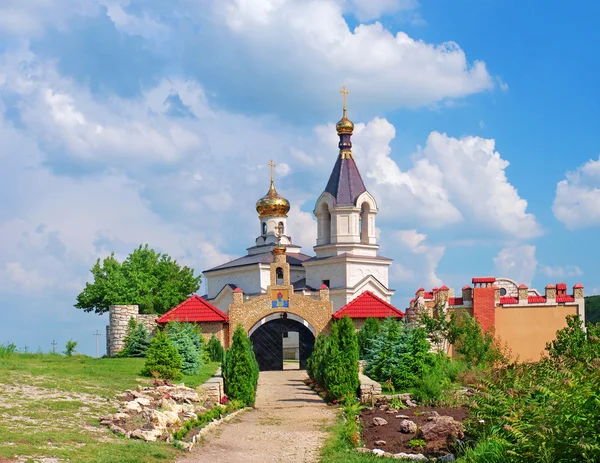 Christian Orthodox church in Old Orhei — Stock Photo, Image