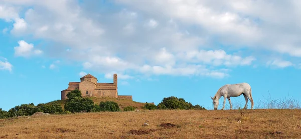 Sant llorenc del munt klooster, Catalonië — Stockfoto