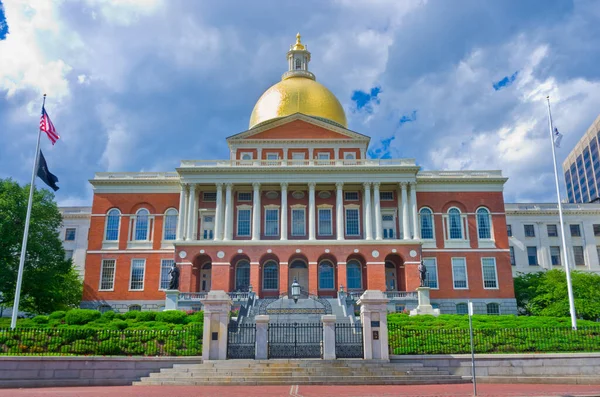 Massachusetts State House Boston Estados Unidos — Fotografia de Stock