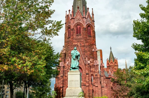 Luther Place Gedenkkirche Washington Usa — Stockfoto