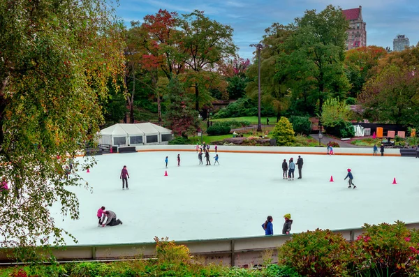 New York City Usa October 2018 Wollman Ice Rink Central — стоковое фото