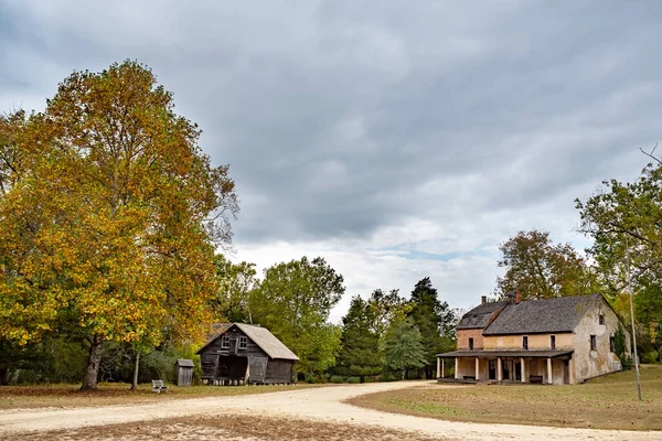 Historyczne Batsto Village Znajduje Się Wharton State Forest Południowym New — Zdjęcie stockowe