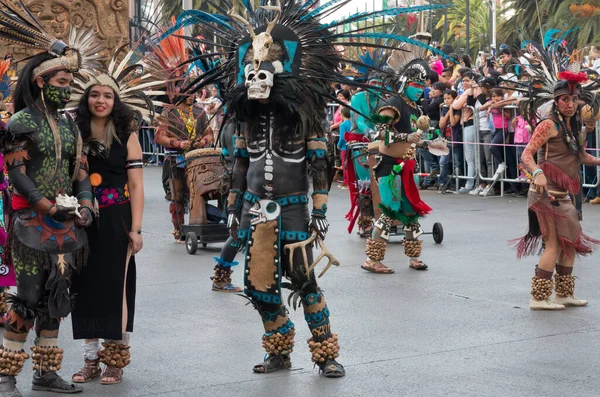 Mexico Stad Mexico Oktober 2016 Dag Van Dode Parade Mexico — Stockfoto