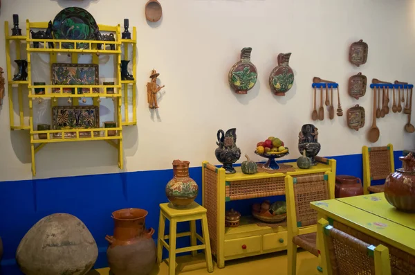 2016年11月 コヨコン地区のフリダ カーロ博物館 Frida Kahlo Museum またはカサ アズール Casa Azul — ストック写真