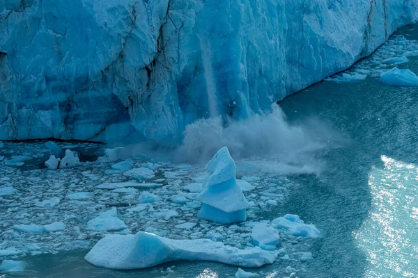 Ghiacciaio Perrito Moreno Patagonia Parco Nazionale Los Glaciares Argentina — Foto Stock