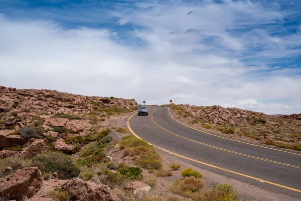 Camino Desierto Atacama Chile —  Fotos de Stock