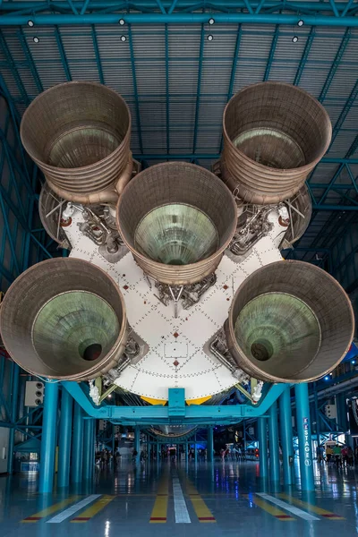 Cape Canaveral Florida Usa December 2021 Apollo Saturn Rocket Kennedy — Stock Photo, Image