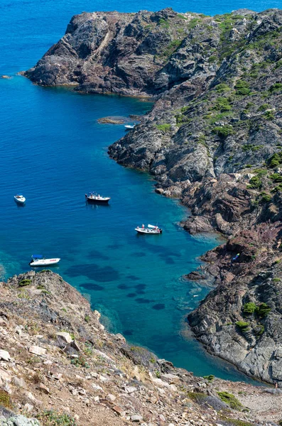 Costa Bravas Kustlinje Cap Creus Naturpark Norra Costa Brava Gironaprovinsen — Stockfoto