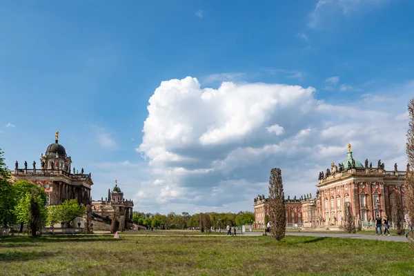 Potsdam Duitsland 2022 Het Nieuwe Paleis Sanssouci Park Potsdam Duitsland — Stockfoto