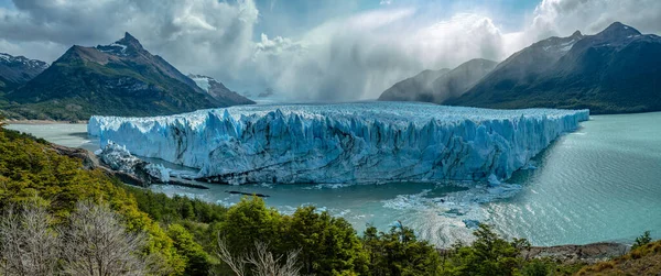 Glaciar Perrito Moreno Patagônia Parque Nacional Los Glaciares Argentina — Fotografia de Stock