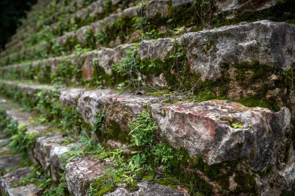 メキシコ チアパス州ボナンパックの古典マヤ時代の寺院の遺跡 — ストック写真