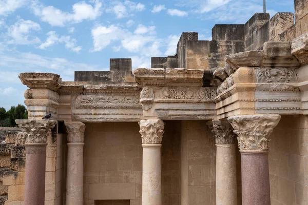 Resten Van Een Oude Stad Van Beth Shean Beit She — Stockfoto