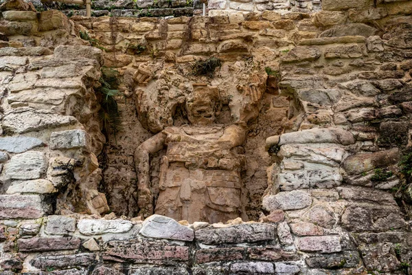 Ruins Temple Classic Maya Period Bonampak Chiapas Mexico Royalty Free Stock Images