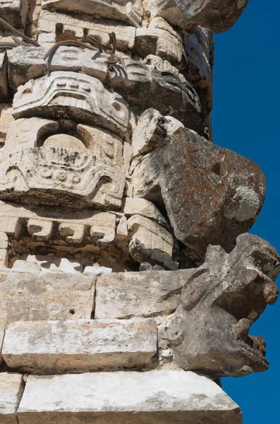 Руины Ушмала Древнего Города Майя Юкатан Мексика — стоковое фото