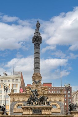 Cleveland, Ohio, ABD 'deki Askerler ve Denizciler Anıtı
