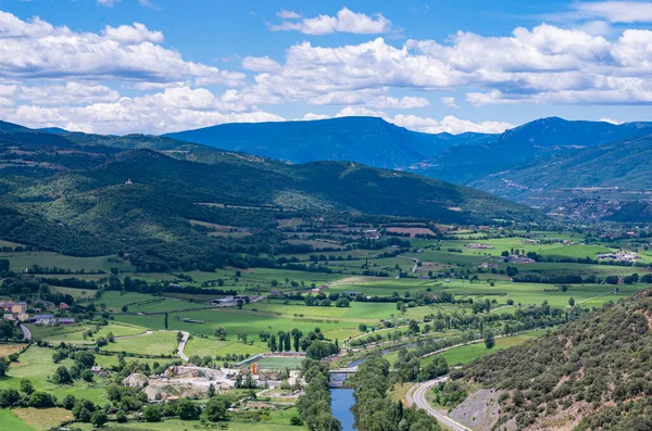 Alas Cerc Municipio Español Comarca Alt Urgell Lleida Cataluña —  Fotos de Stock