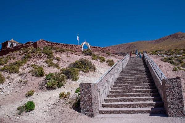 Oude Kerk Machuca Dorp San Pedro Atacama Antofagasta Chili — Stockfoto