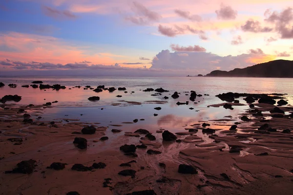 Sunset in the sea — Stock Photo, Image